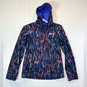 Nike kids xl  Black/Blue/Red hoodie Sweatshirt